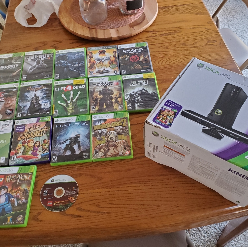 Xbox 360 w/Kinect Bundle